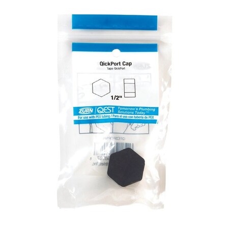 Qest Pex Manifold Cap 1/2" QTC3FQPNPK1